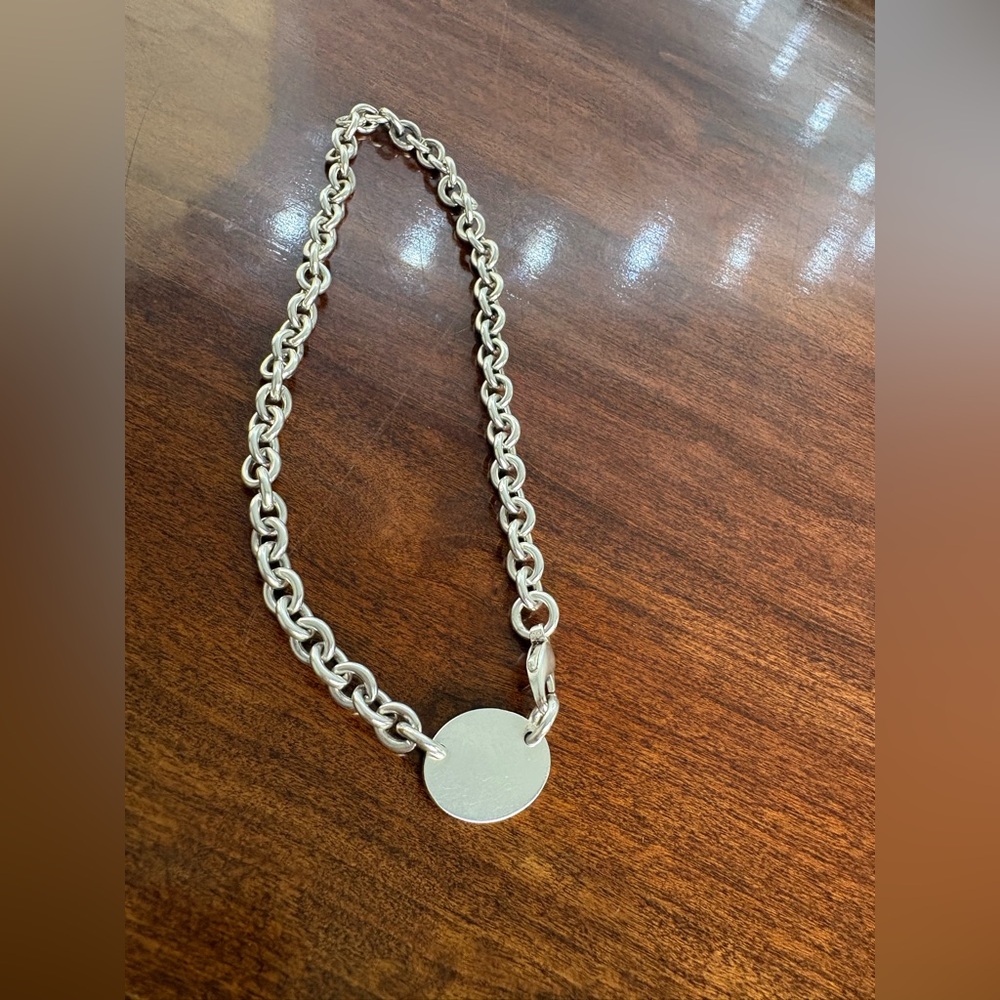 VINTAGE TIFFANY & CO “Return To Tiffany” sterling silver choker - Picture 7 of 10
